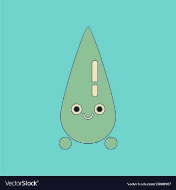 Flat icon on background kids toy drop vector image