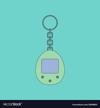 Flat icon on background kids toy retro electric vector image