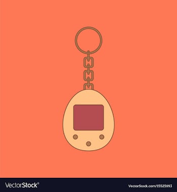 Flat icon on background kids toy retro electric vector image