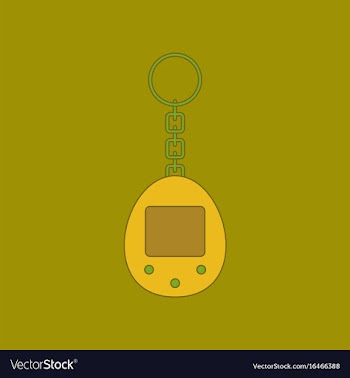 Flat icon on background kids toy retro electric vector image