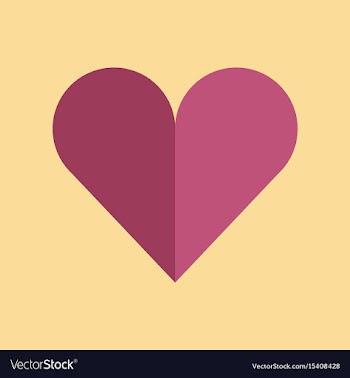 Flat icon on background poker hearts suit vector image