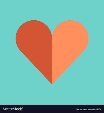 Flat icon on background poker Hearts suit vector image