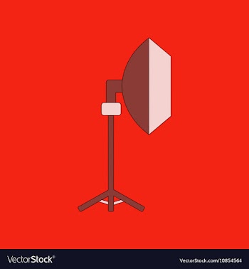 Flat icon on background professional lighting vector image