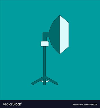 Flat icon on background professional lighting vector image