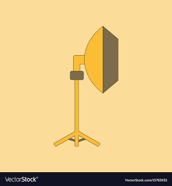 Flat icon on background professional lighting vector image