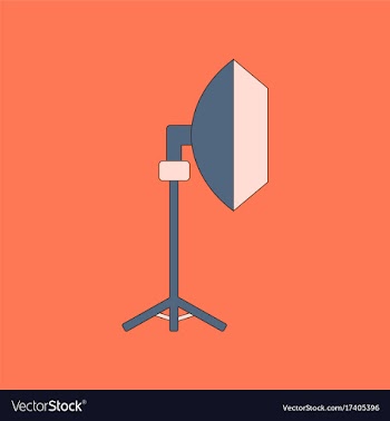 Flat icon on background professional lighting vector image