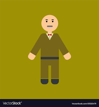 Flat icon on stylish background a poker man player vector image