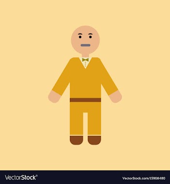 Flat icon on stylish background a poker man player vector image
