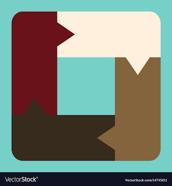 Flat icon on stylish background arrows vector image