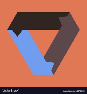 Flat icon on stylish background arrows vector image