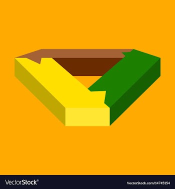 Flat icon on stylish background arrows vector image