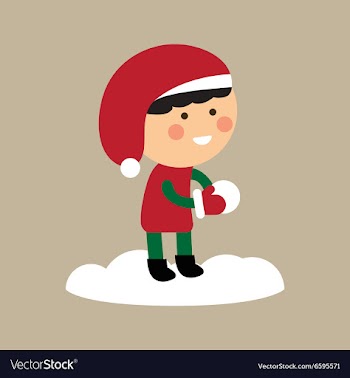 Flat icon on stylish background boy playing vector image