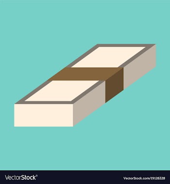 Flat icon on stylish background bundle of money vector image