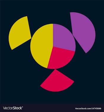 Flat icon on stylish background circular economic vector image
