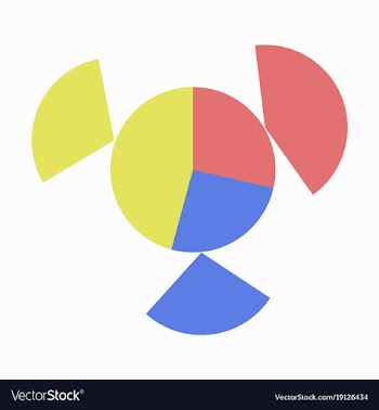 Flat icon on stylish background circular economic vector image