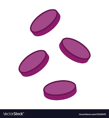 Flat icon on stylish background coins finance vector image