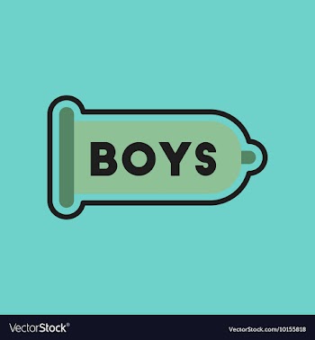 Flat icon on stylish background condom vector image