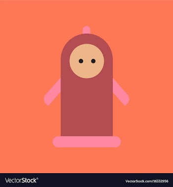 Flat icon on stylish background condom vector image