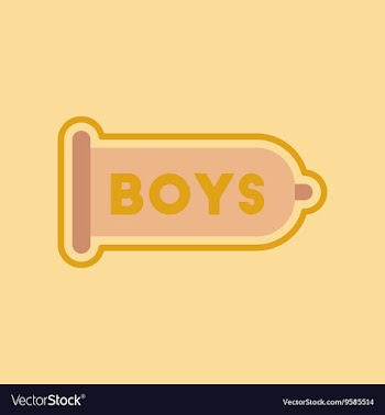 Flat icon on stylish background condom vector image