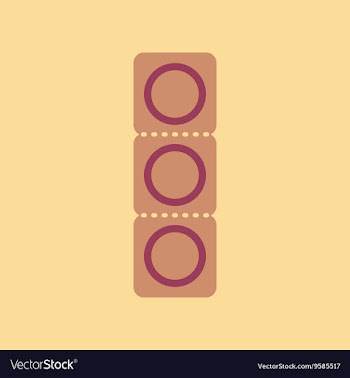 Flat icon on stylish background condom vector image