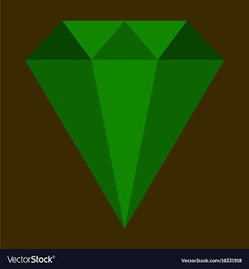 Flat icon on stylish background diamond expensive vector image