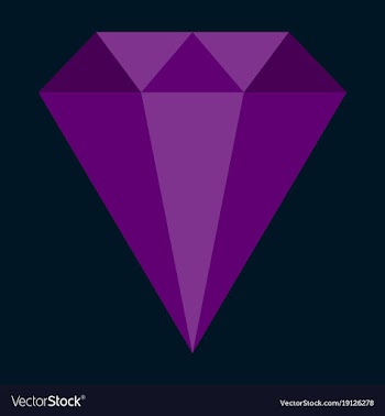 Flat icon on stylish background diamond expensive vector image