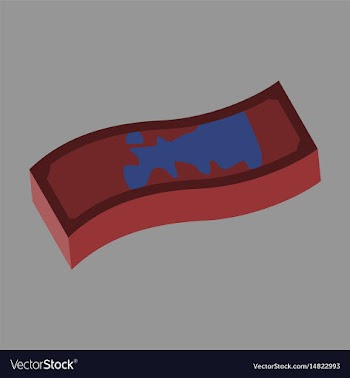 Flat icon on stylish background dirty money vector image