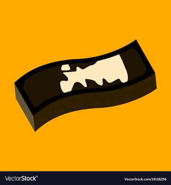 Flat icon on stylish background dirty money vector image