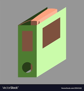 Flat icon on stylish background folder for vector image