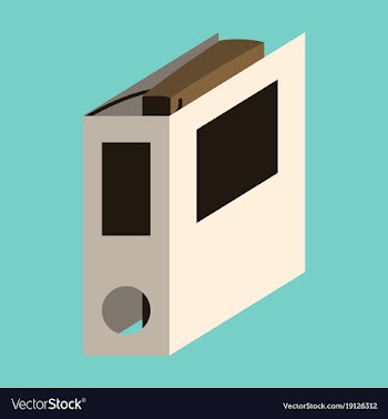 Flat icon on stylish background folder for vector image
