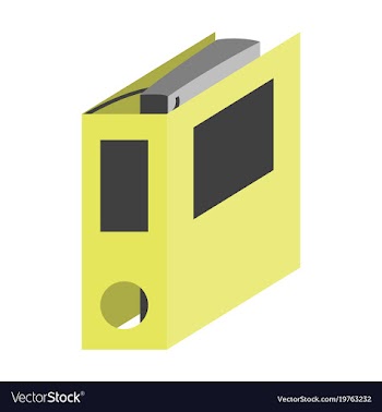 Flat icon on stylish background folder for vector image