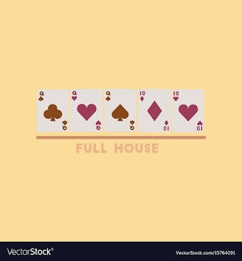 Flat icon on stylish background full house vector image