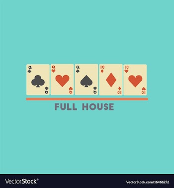 Flat icon on stylish background full house vector image