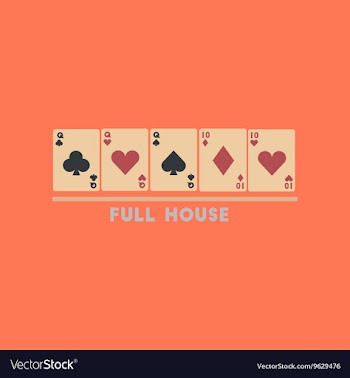 Flat icon on stylish background full house vector image