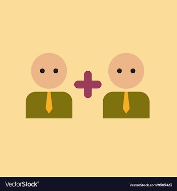 Flat icon on stylish background gay family vector image