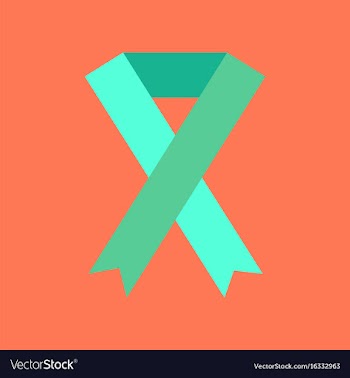 Flat icon on stylish background gay hiv ribbon vector image