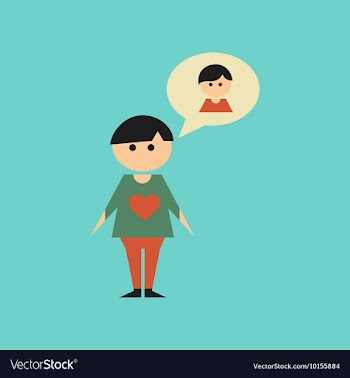Flat icon on stylish background gay lovers vector image