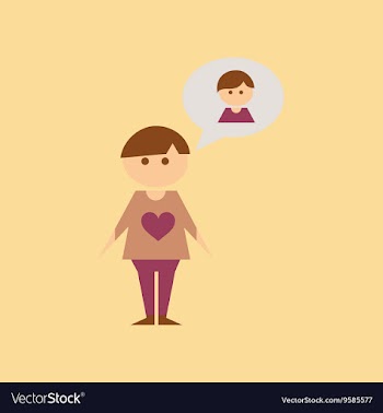 Flat icon on stylish background gay lovers vector image