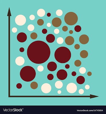 Flat icon on stylish background geometric chart vector image