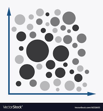 Flat icon on stylish background geometric chart vector image