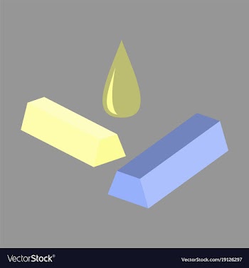 Flat icon on stylish background gold silver oil vector image