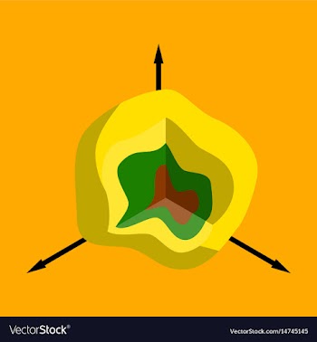 Flat icon on stylish background graph vector image