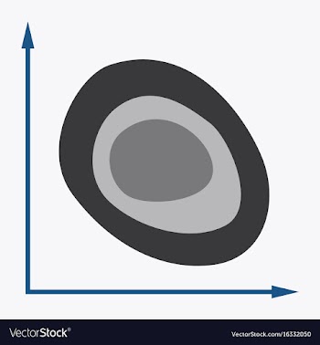 Flat icon on stylish background graph vector image