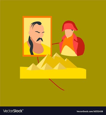 Flat icon on stylish background history lesson vector image