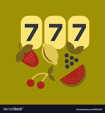 Flat icon on stylish background jackpot lucky vector image