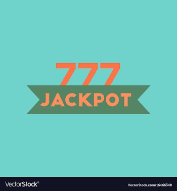 Flat icon on stylish background jackpot lucky vector image
