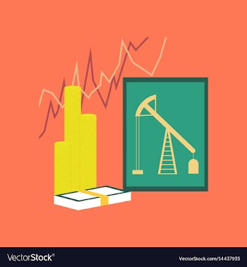 Flat icon on stylish background lesson economy vector image