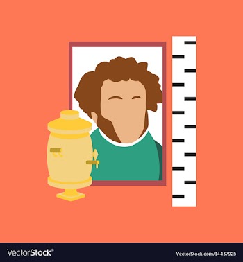 Flat icon on stylish background literature lesson vector image