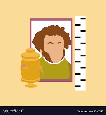 Flat icon on stylish background literature lesson vector image