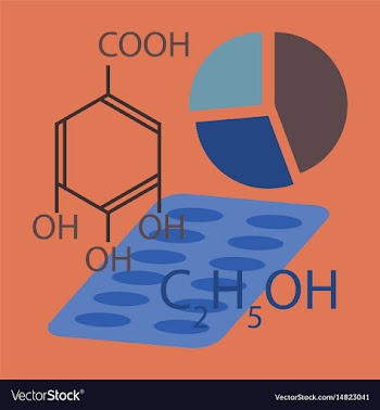 Flat icon on stylish background medical vector image